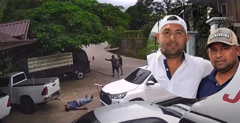 Video brutal del momento en que matan a los hermanos Cuesta en Copán
