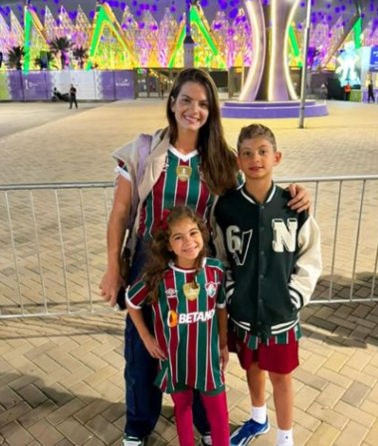 La esposa de Ganso se encontró a Haaland en un centro comercial con sus pequeños en Arabia Saudita.