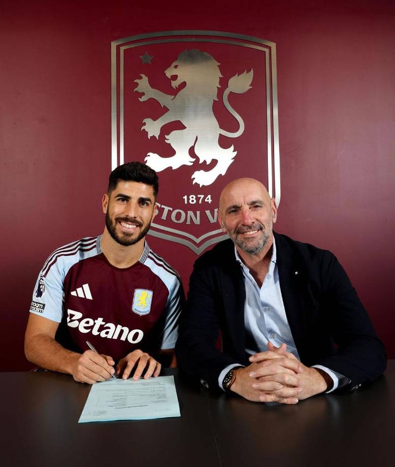 El Aston Villa completó este lunes la cesión hasta el final de la temporada del español Marco Asensio, procedente del París Saint Germain y anunciada por ambos clubes a menos de cuatro horas del fin del periodo de fichajes de invierno en las grandes ligas europeas.