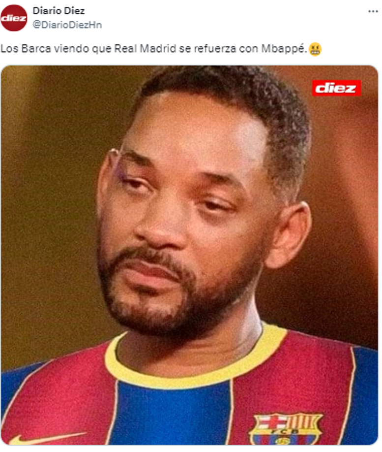 Barcelona lo sufre: Mbappé desata ola de memes por su fichaje al Real Madrid