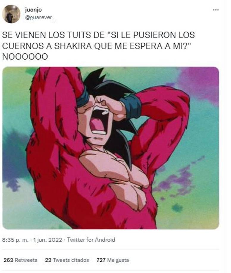 Los memes tras la supuesta separación de Shakira y Piqué