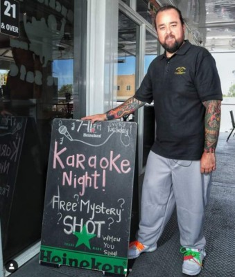 Su cuenta de Instagram [chumlee] tiene más de 200 mil seguidores y comparte fotografías de su día a día.