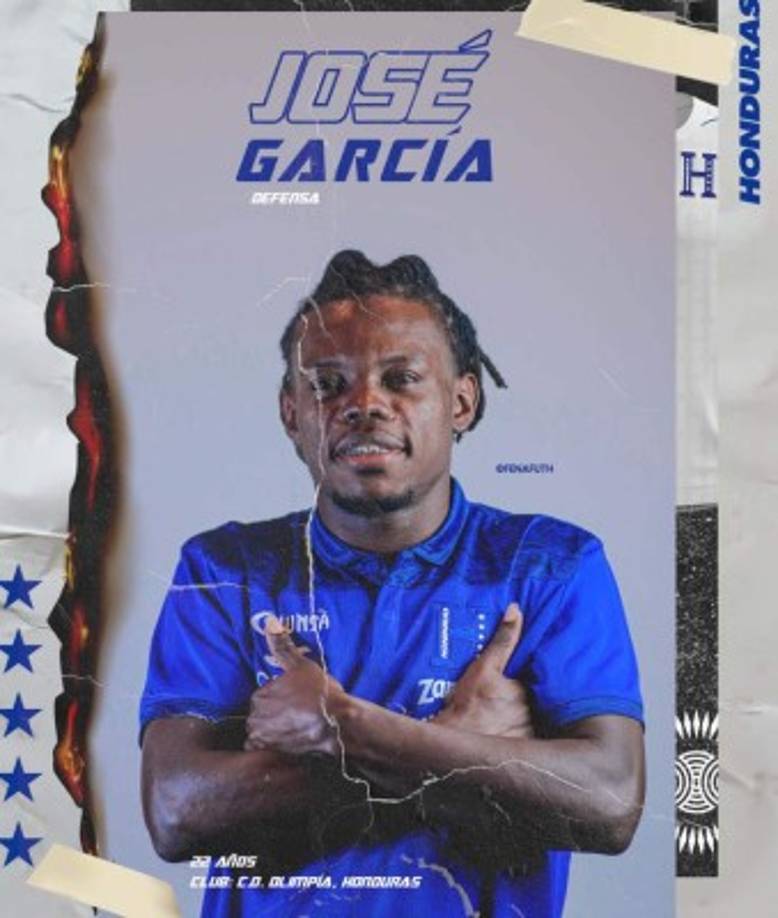 José Antonio García: Hará dupla en la zaga central junto a Denil Maldonado.