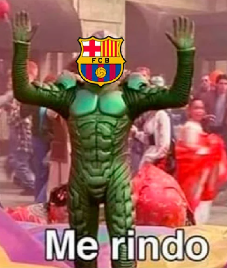 Los crueles memes que destrozan al Barcelona tras la paliza del Madrid