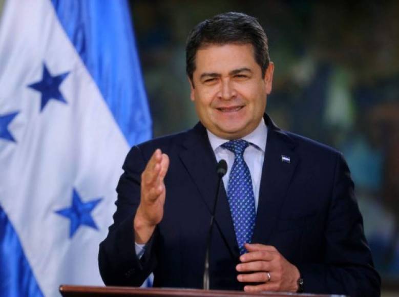 Juan Orlando Hernández: El actual presidente de la República de Honduras es aficionado al Motagua.