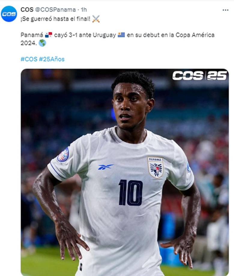 La Nación de Costa Rica - “Uruguay triunfa pero Panamá muestra buena cara en la Copa América”.