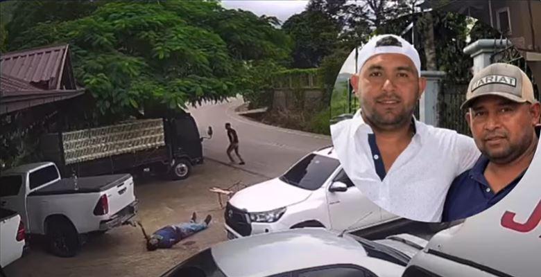 Video brutal del momento en que matan a los hermanos Cuesta en Copán