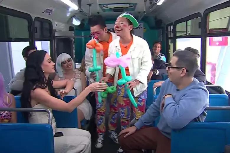 Katy Perry pasa su momento más humilde en Venga la Alegría