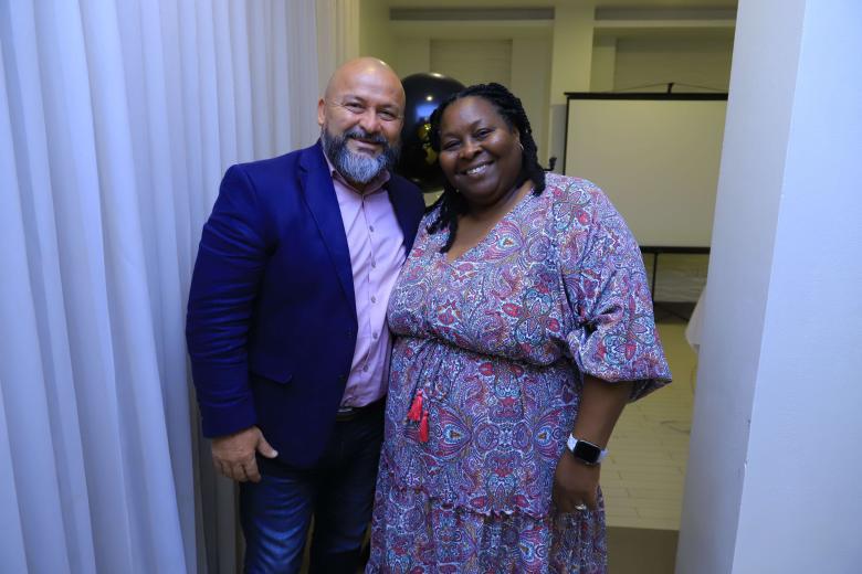 Freddy Andino y Ella Lambert