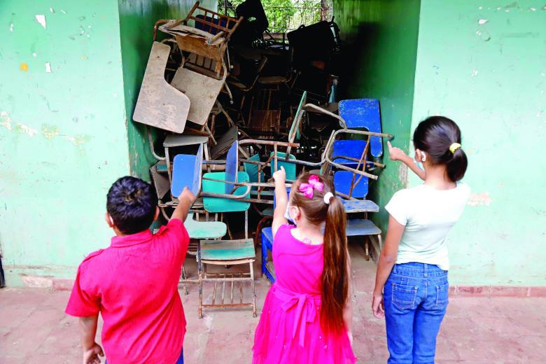 Falencias que impiden el desarrollo de las actividades académicas anhelan ser erradicadas por LA PRENSA en conjunto con donantes.