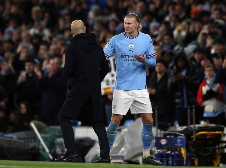 Erling Haaland aseguró después del partido que le dijo a Pep Guardiola que “me hubiese gustado haber jugado más”.