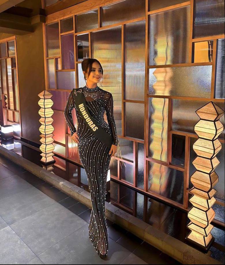 La hermosa jovencita es orginaria del municipio de Siguatepeque.