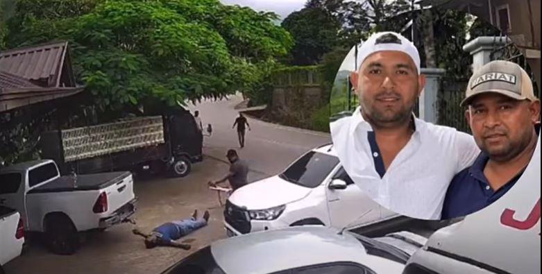 Video brutal del momento en que matan a los hermanos Cuesta en Copán