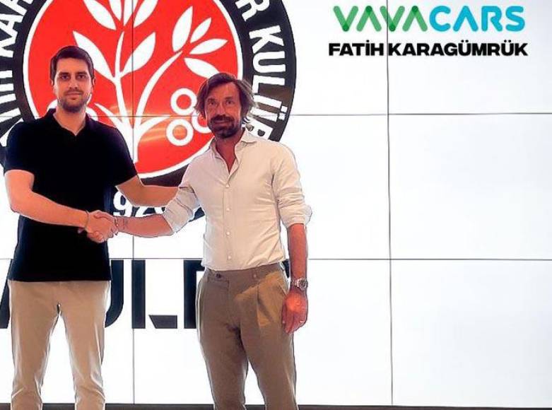 El italiano Andrea Pirlo firmó un contrato de un año para entrenar al Fatih Karagümrük, anunció el club de la primera división turca.
