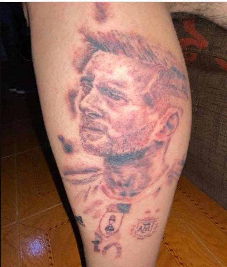 Los tatuajes más chistosos de Messi tras ganar el Mundial