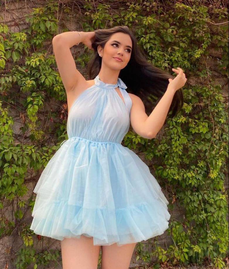 Es una hermosa jovencita originaria de la capital hondureña. 