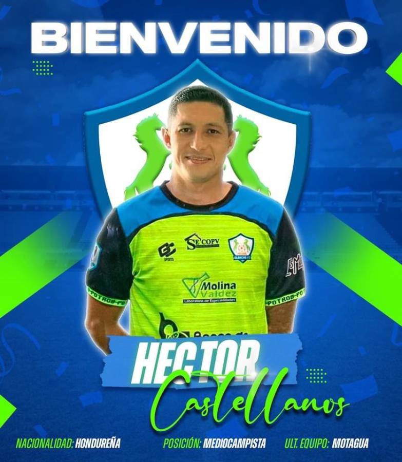 Los Potros anunciaron el fichaje de Héctor Castellanos.