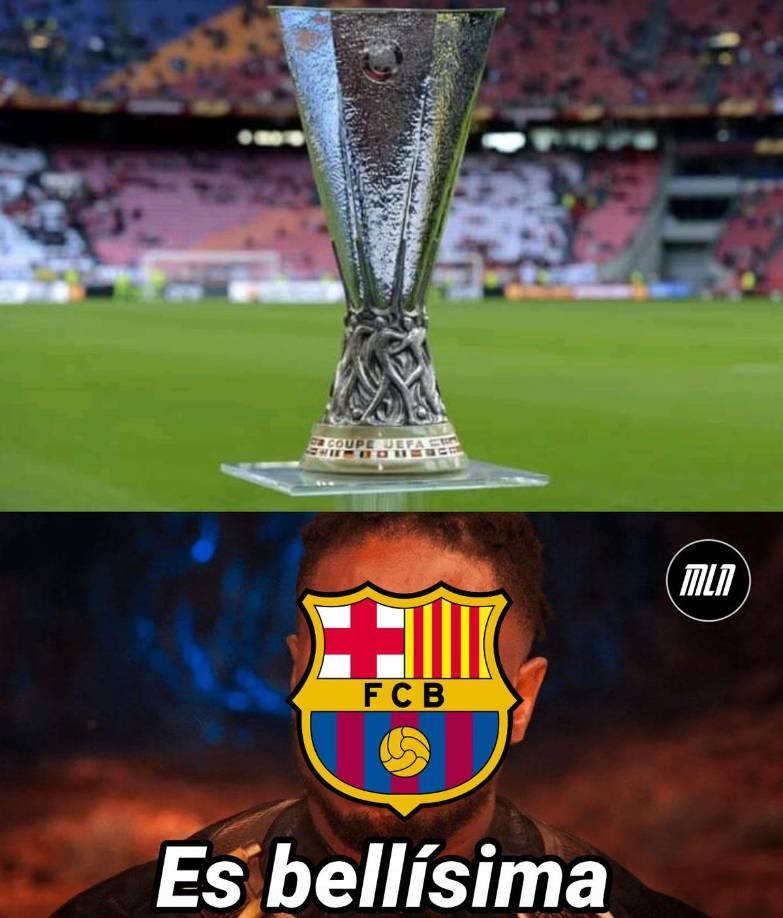 Los memes se burlan del Barça tras quedar fuera de Champions y caer a la Europa League