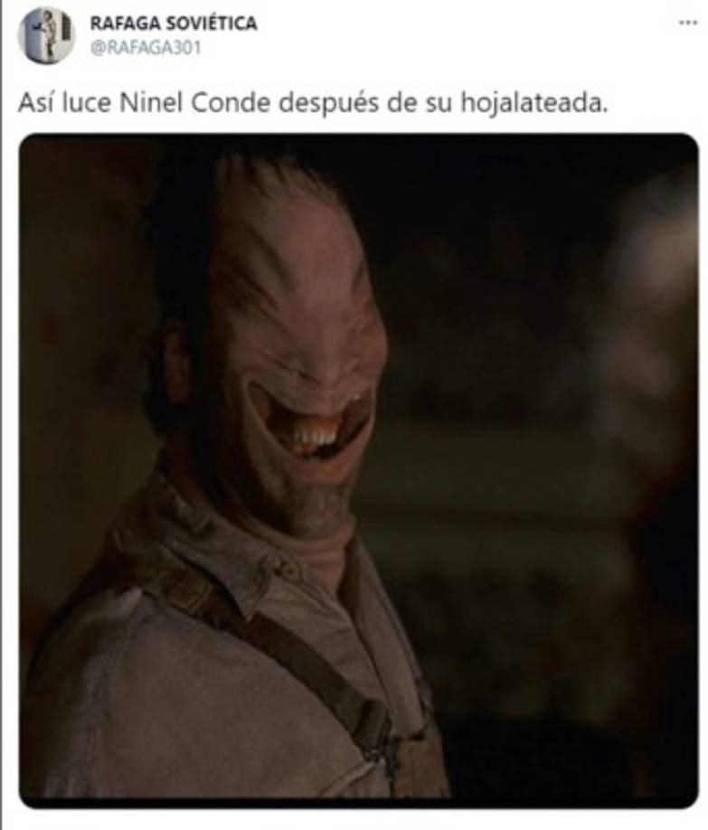 'Luce tan estirada, como que acaba de meterse bótox', escribió un usuario.