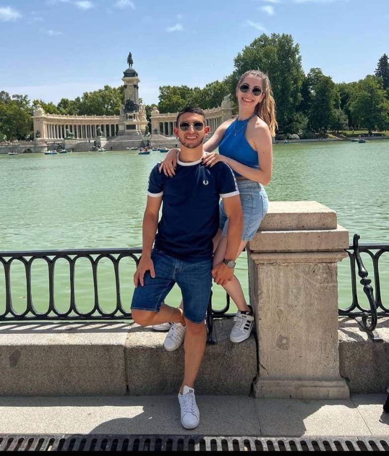 Jonathan Rubio conoció en Portugal a Catarina Vieira y tienen varios años de ser pareja sentimental. 