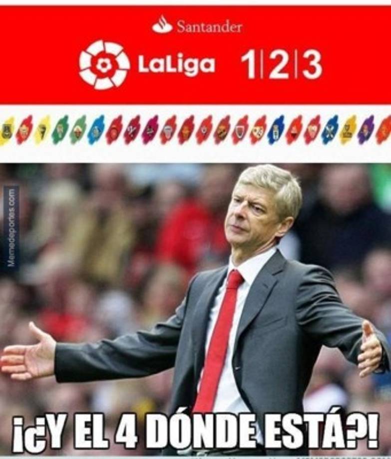 La reacción de Wenger ante el nuevo nombre de la Segunda División Española.