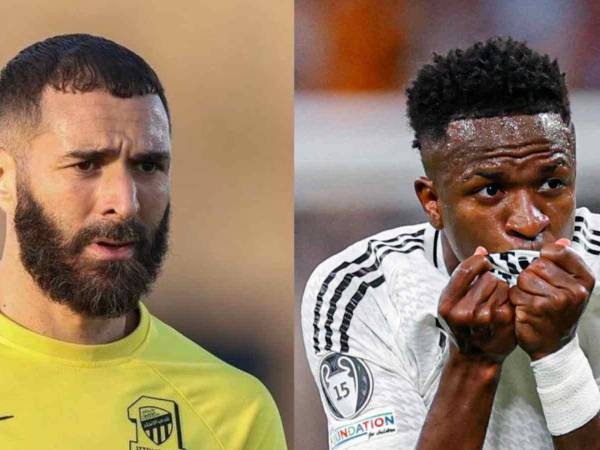 Benzema se solidarizó con Vinicius luego de que el brasileño se quedó sin el Balón de Oro.