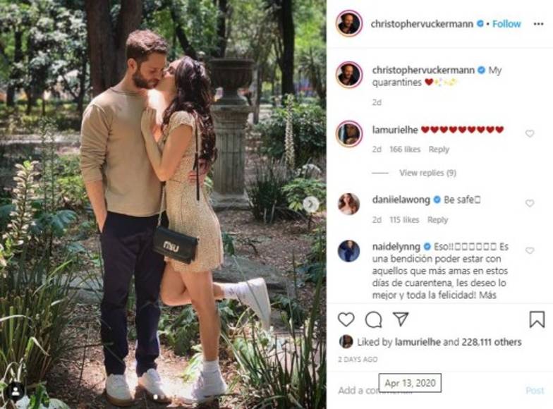 Quién es Muriel Hernández el nuevo amor de Christopher Uckermann