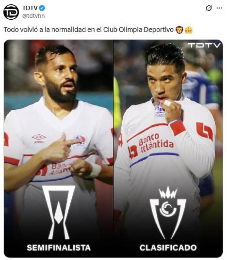 Olimpia en semifinales de la Copa Centroamericana: esto dice la prensa