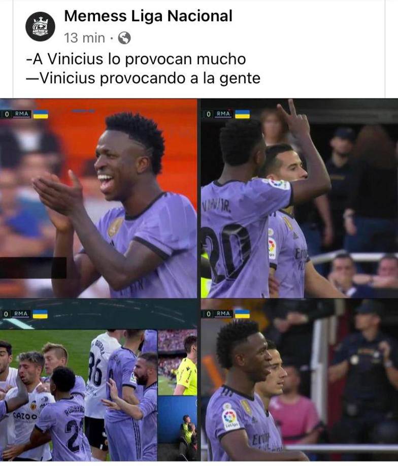 Memes destrozan al Real Madrid tras caer ante el Valencia