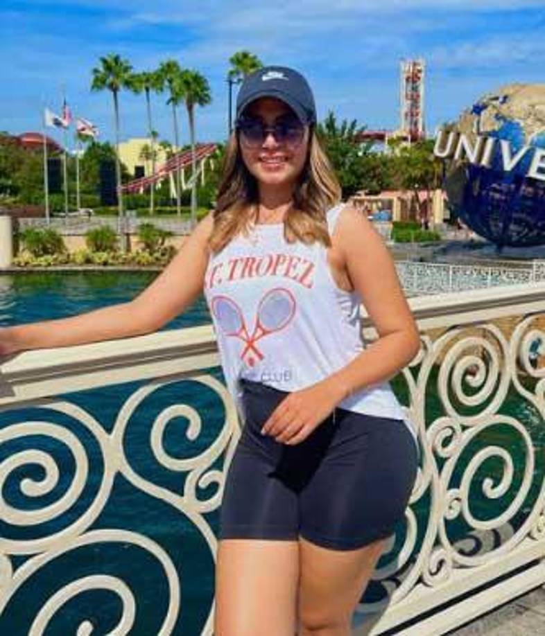 La bella Cristel es aficionada del FC Barcelona. 