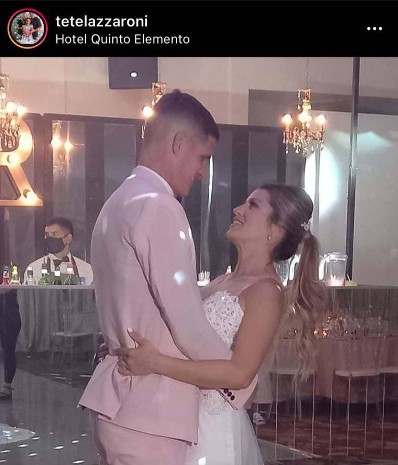 Su esposa cautivó: La espectacular boda de Jonathan Rougier