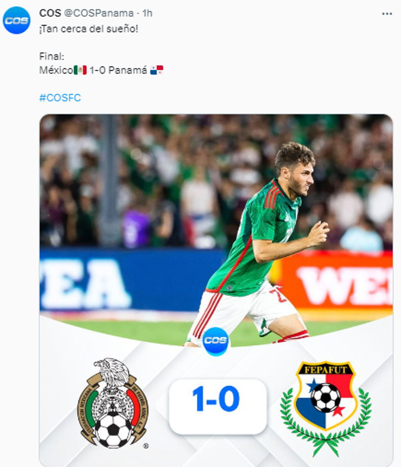 Copa Oro 2023: Panamá lamenta derrota ante México en la final