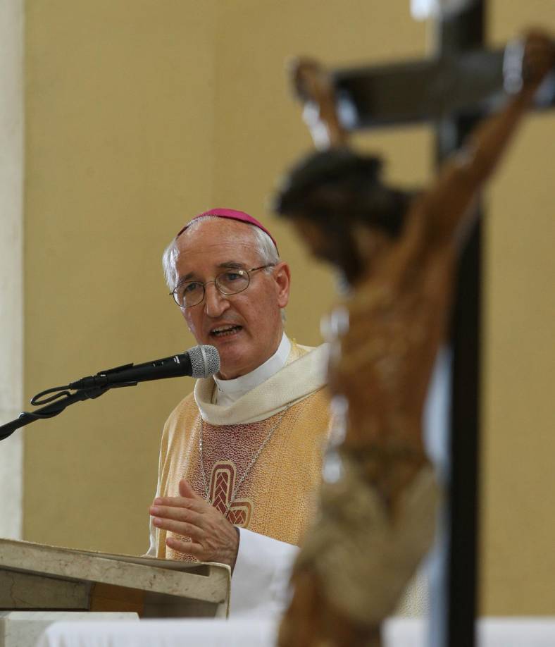 Sus 28 años coincidieron con la clausura del año jubilar mariano y la solemnidad del día dedicado a la Virgen de Suyapa, a quien entregó su homilía.