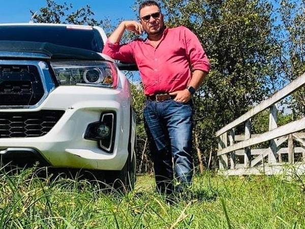 Fotografía de Blas Ramón Moncada, una de las tres vícitmas.