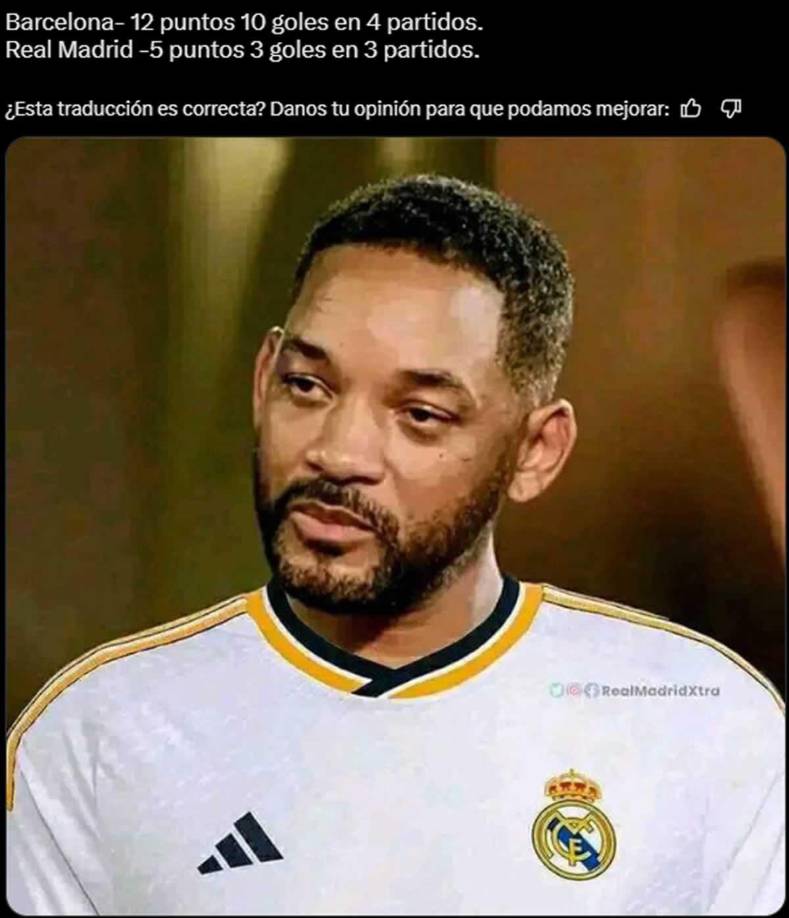 Mbappé y Real Madrid sufren burlas: los memes de la goleada del Barcelona en LaLiga