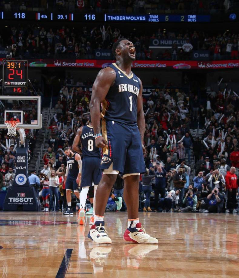 Zion Williamson, elegido en el primer lugar del Draft 2019 por los New Orleans Pelicans, quedó en el centro de la escena frente al descargo de Moriah Mills.