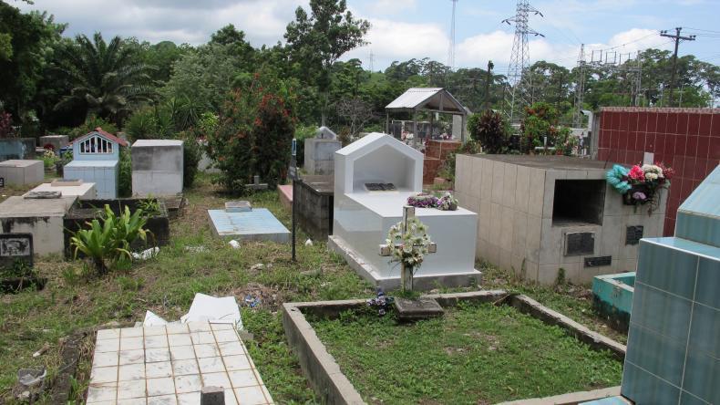 Tráfico de tumbas en La Ceiba por cementerios saturados