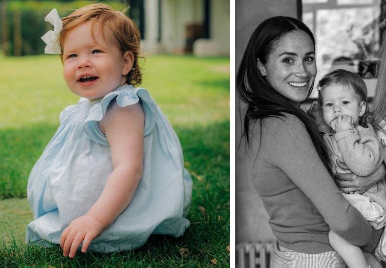 Meghan y Harry comparten imágenes del primer cumpleaños de su hija