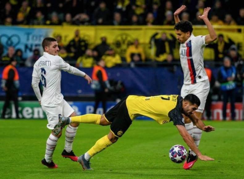El Borussia Dortmund derrotó 2-1 al París SG este martes en el duelo de ida de octavos de final de la Liga de Campeones disputado en el Signal Iduna Park, con un estelar Erling Haaland, autor de los dos goles del cuadro alemán.