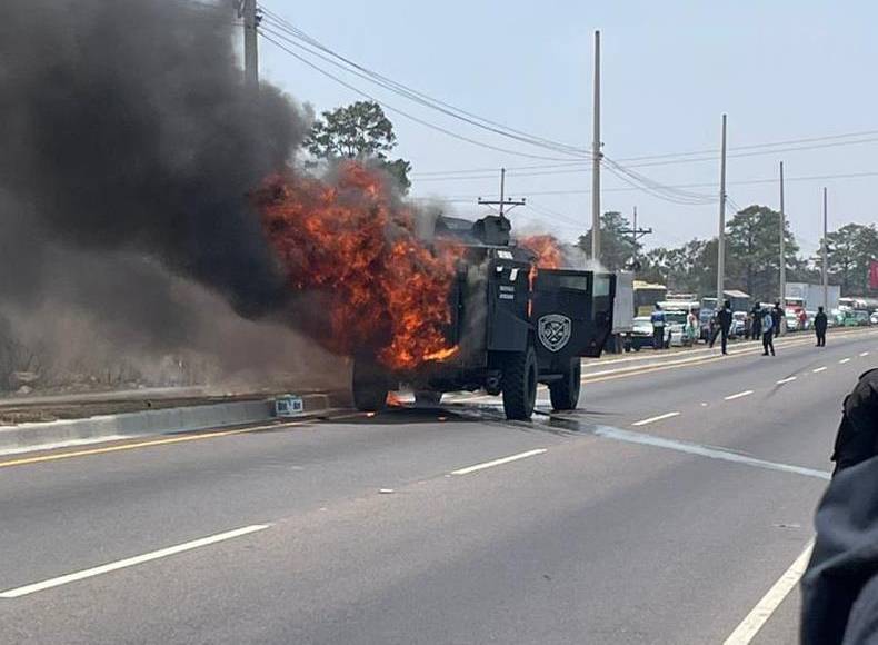 En su interior iba el extraditable Edgardo René Velásquez Navarro, alias “El Burro”.