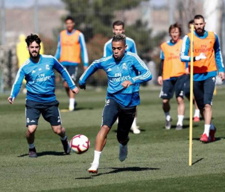 Isco y Mariano Díaz no tuvieron la confianza deseada por Solari y hoy en el regreso de Zidane se vieron muy sonrientes.