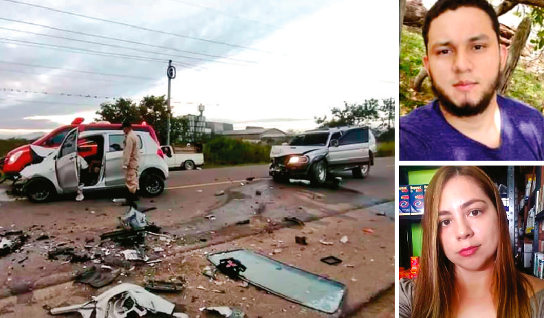 Cuñados eran los jóvenes que perdieron la vida en choque de dos camionetas