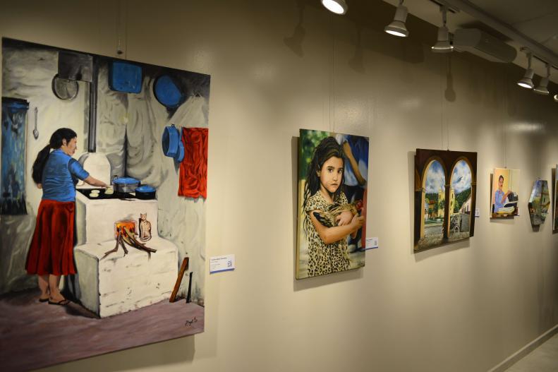 Se presenta en San Pedro Sula la exposición de pinturas “Color patepluma”