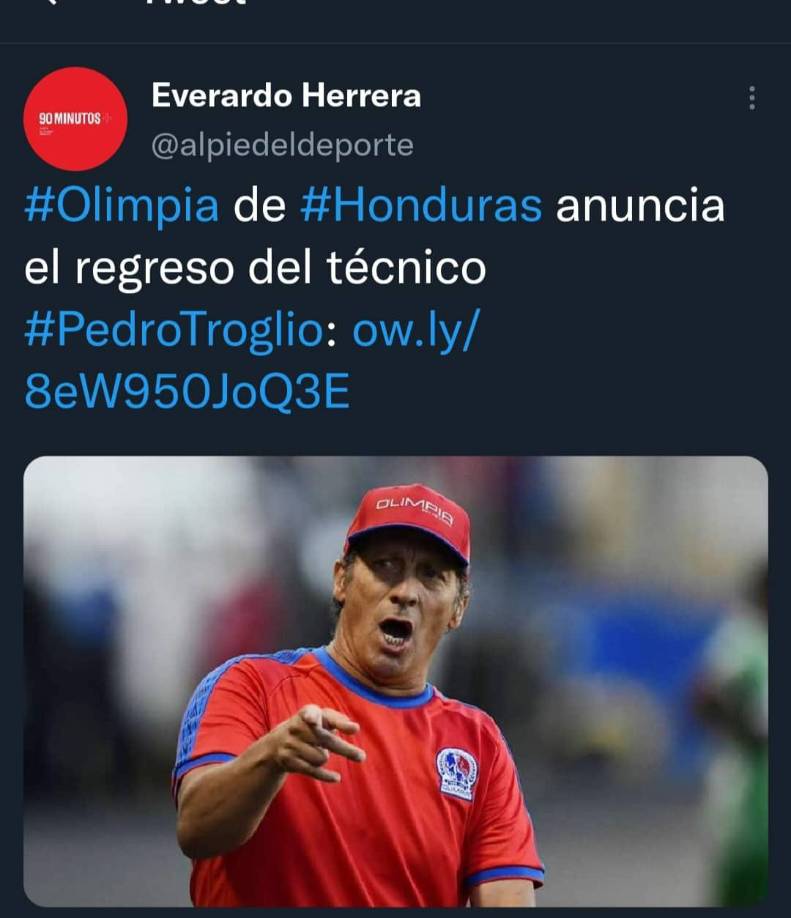 Everaldo Herrera de Costa Rica.