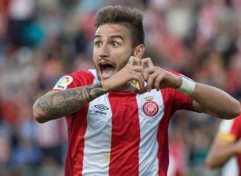 Portu: Compañero del Choco Lozano en el Girona, el atacante español ha marcado 11 goles.