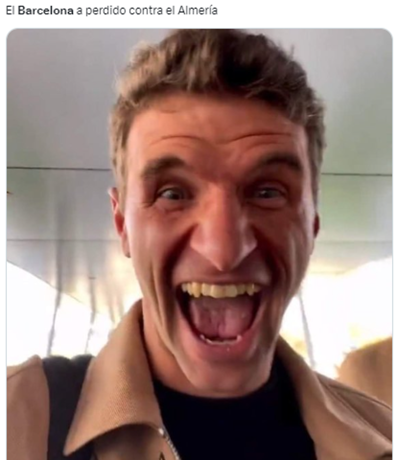 Memes: Destrozan al Barcelona tras caer ante Almería en La Liga
