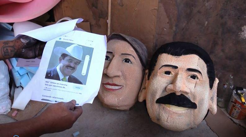 Xiomara Castro y ‘Mel’, monigotes más populares en Honduras