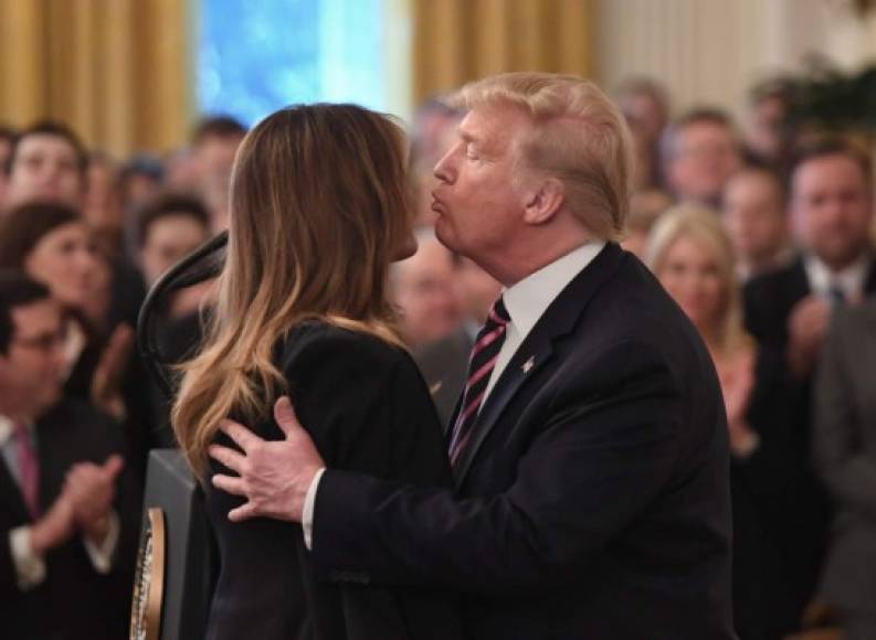 La semana pasada, Trump le pidió perdón a Melania por 'el infierno' que vivió durante el juicio político en su contra.