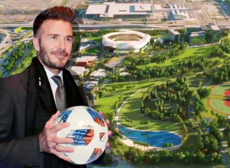 El exjugador inglés David Beckham será el presidente del Inter Miami, club que competirá a partir del 2020 en la MLS de Estados Unidos. Su estadio será un espéctaculo.