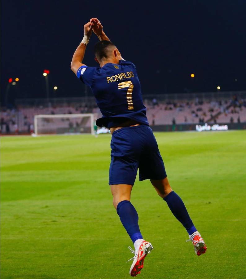 Cristiano Ronaldo llegó a 45 goles en el año 2023, una cifra tremenda a sus 38 años.